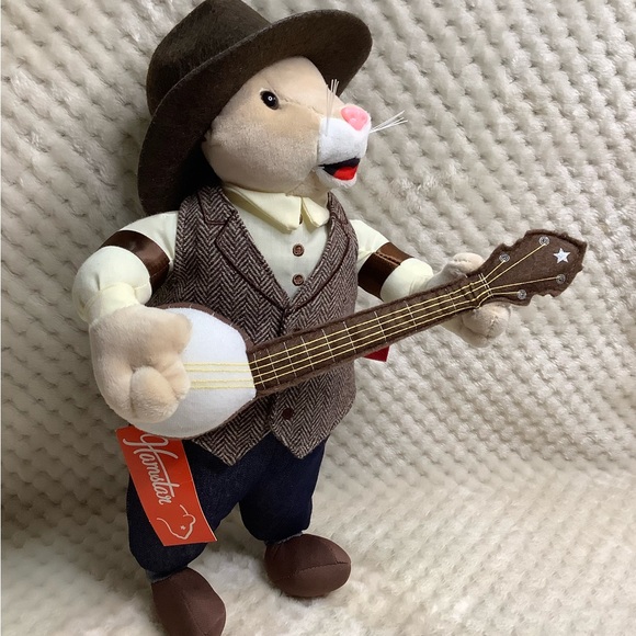 KIA Soul Mascot Plush Hamstar Hamster Playing Banjo Stuffed Animal Toy with Tags - Picture 7 of 16